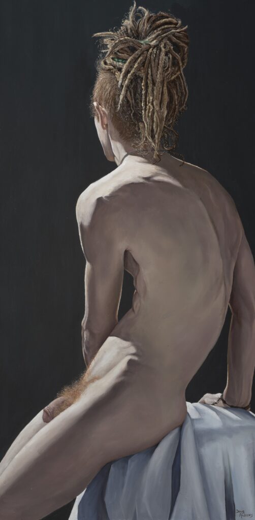 Jake 36" X 18" Oil on Canvas
